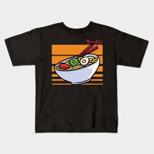 Japanese Ramen Noodles Kids T-Shirt